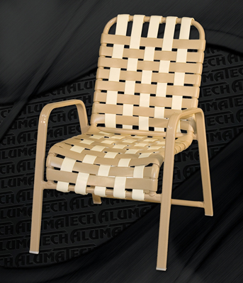 R-53, Criss Cross Stacking Dining Chair